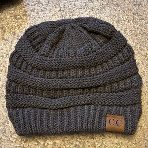 NWOT C.C Womens Light Grey Beanie MSRP $25